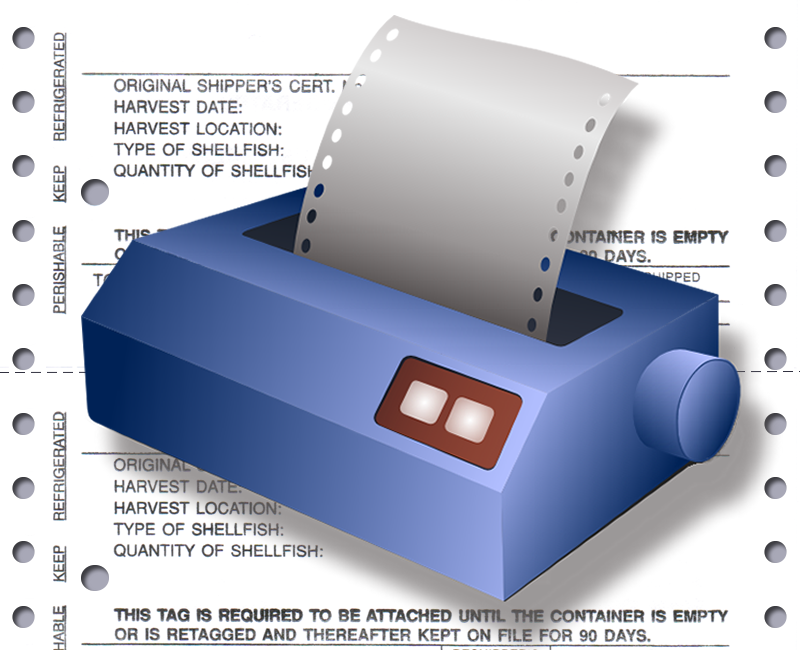 Full License Dot Matrix Shellstock Tags Shellstock Tags Software